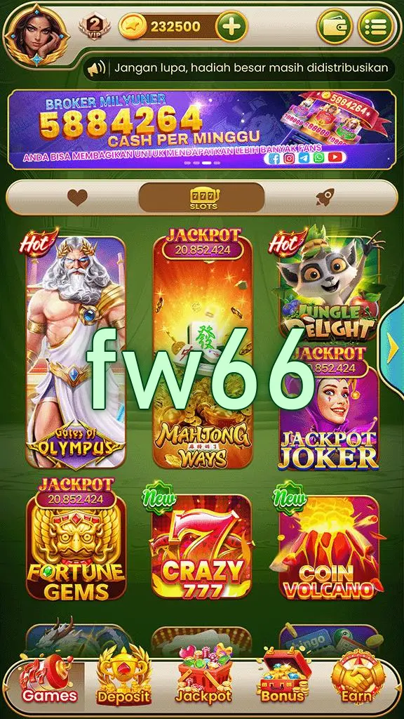 fw66 Tangkapan Layar Resmi APK